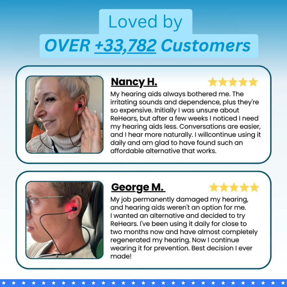 Aurivo ReHears™ - 3-in-1 Hearing Restoration System